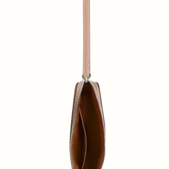 Coach Corner Zip Rainbow Wristlet in Signature Leather w Coach Hang Tag. NWT - Picture 3 of 4